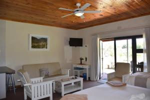 Χώρος καθιστικού στο Culdesac Guesthouse Oudtshoorn
