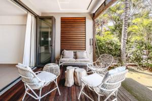 Μπαλκόνι ή βεράντα στο Villa Marina by Sealodge Mauritius
