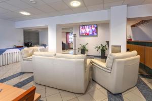 TV a/nebo společenská místnost v ubytování Garni G Hotel Žilina + 34 fotografií