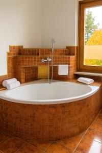 Koupelna v ubytování Four Seasons Getaway