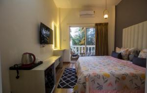 Postel nebo postele na pokoji v ubytování MERAKEe HOUSE