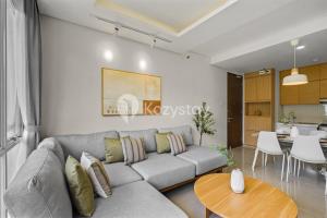 Ruang duduk di Sorwen by Kozystay - Bandung
