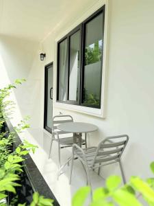 Balkón nebo terasa v ubytování เอที เรสซิเดนซ์ อยุธยา