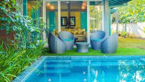 Kolam renang di atau dekat dengan Villa Blue Monk - Thema Collection