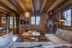 Posezení v ubytování Chalet Pere Noel
