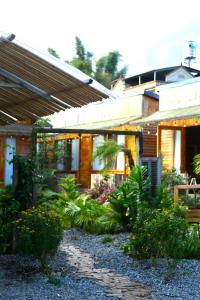 Zahrada ubytování Naman Homestay Mộc Châu