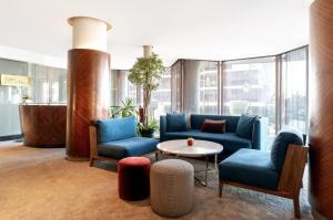 Un lugar para sentarse en Le Diwan Hotel Rabat - MGallery Collection