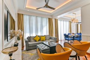 Χώρος καθιστικού στο Bertam Resort & Water Park Penang