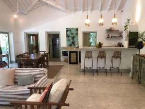 Posezení v ubytování Lenora House, Unawatuna