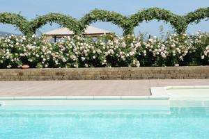 The swimming pool at or close to Il Fienile di Assisi