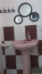 Ένα μπάνιο στο Sabu Apartments