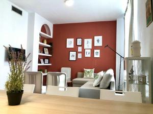 GATU El Galeno Del Puerto 4 dormit, 2 baños, aire acc en el centro histórico, " Preferente mayores de 21 años y familias "休息區