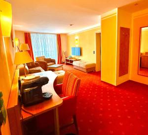Khu vực ghế ngồi tại Hotel Thüringer Hof +9 ảnh