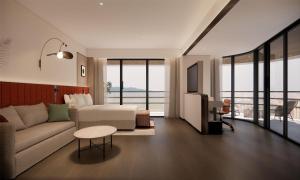 Posezení v ubytování Hilton Garden Inn Xishuangbanna Gasa Airport