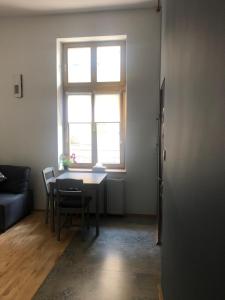 Χώρος καθιστικού στο Cosy Sacz