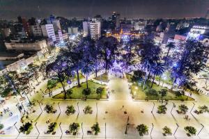 Γενική άποψη της πόλης San Miguel de Tucumán ή θέα της πόλης από  αυτό το ξενοδοχείο