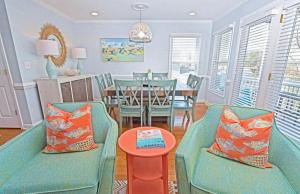 Posezení v ubytování 5 Decks