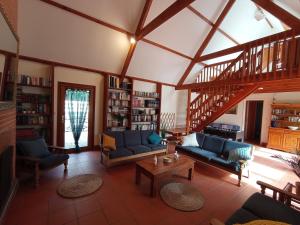 Posezení v ubytování Grande ferme bretonne proche des plages