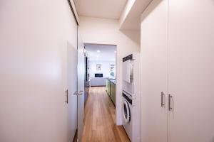 Kuchyň nebo kuchyňský kout v ubytování Stockhorn Loft - central, free parking, private