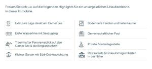 ムッソにあるExclusive Garden Apartment with Lake View & Poolの携帯電話のスクリーンショット