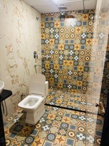 Koupelna v ubytování Hotel Keys Delight