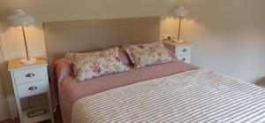 Postel nebo postele na pokoji v ubytování Ca La Silvia Masboquera + 17 fotografií