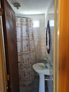 Koupelna v ubytování Cabañas los Nonitos + 19 fotografií