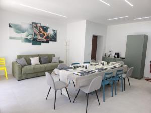 Χώρος καθιστικού στο Casa Ginevra Lusso fronte mare con posto auto +46 φωτογραφίες