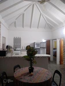 Η κουζίνα ή μικρή κουζίνα στο Ella villa negril