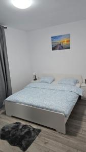 Ένα ή περισσότερα κρεβάτια σε δωμάτιο στο Casa Magurele 3