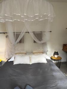 Katil atau katil-katil dalam bilik di PAVILLON TI GEMME LE DIAMANT