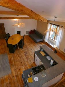 O zonă de relaxare la Grand appartement cœur de village