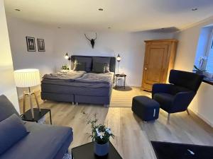 Posezení v ubytování Apartment Eifelglück with roof terrace