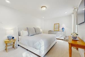 Ένα ή περισσότερα κρεβάτια σε δωμάτιο στο Wrightwood Cottage