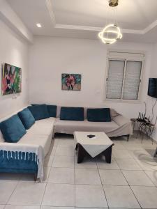 Posezení v ubytování Dorra house