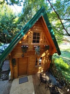 Zahrada ubytování Brvnara Fairy Tale