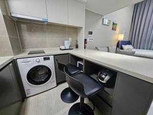 Nhà bếp/bếp nhỏ tại 여수코업스테이310