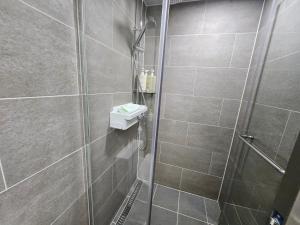 Phòng tắm tại 여수코업스테이310 +25 ảnh