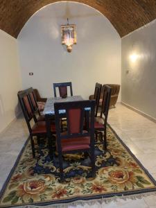 Posezení v ubytování Golden Nubian House