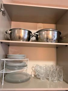 Køkken eller tekøkken på 47A Studio Aconchegante no Brás - Com Piscina