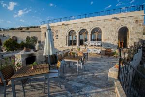 Balkón nebo terasa v ubytování Assiana Cave Hotel