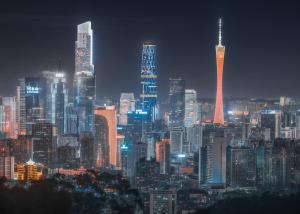 Galeriebild der Unterkunft Ruilan Courtyard-Cloud City View Light Hotel Guangzhou Panyu Branch-Canton Fair in Guangzhou + 32 Fotos