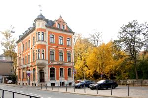 Byggnaden som hotellet ligger i