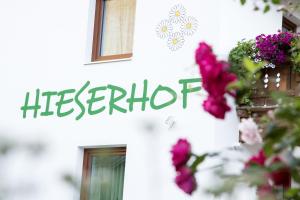 Certifikát, hodnocení, plakát nebo jiný dokument vystavený v ubytování Hieserhof