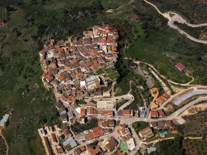 A bird's-eye view of Casa El Volaero