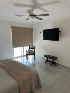 Μια τηλεόραση ή/και κέντρο ψυχαγωγίας στο Casa D'Sauza's