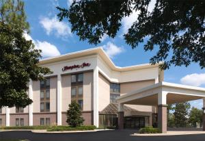 a renderización de un edificio de hotel en Hampton Inn Meridian, en Meridian