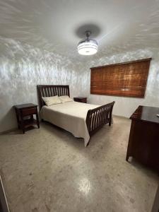 Postel nebo postele na pokoji v ubytování Cozy apartment in Piantini city center