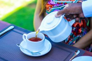 Nápoje v ubytování Colours Beach