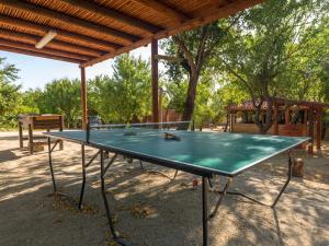 Stolní tenis v ubytování Olmue Natura Lodge & Spa nebo okolí